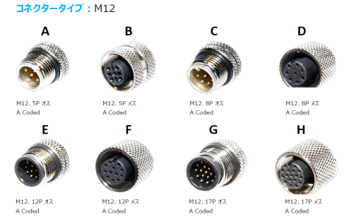 CEI社製 産業用 I/O （GigE）ケーブル | デルフトハイテック株式会社