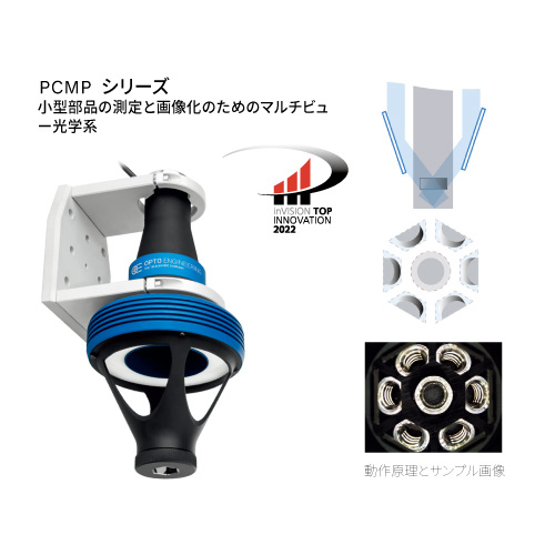 テレセントリックレンズ 360° PCMPシリーズ | 動作原理とサンプル画像 | Opto Engineering